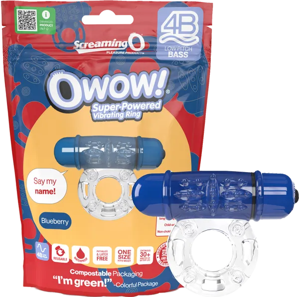 Owow 4B Low Pitch Bass Multiple Colours Screaming O Female Sex Toys