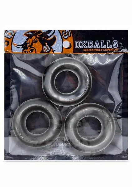 Oxballs Male Sex Toys Fat Willy 3pk Steel