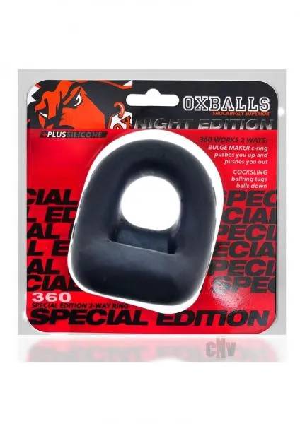 Oxballs Vibrators 360 Cockring And Ballsling Night Ed