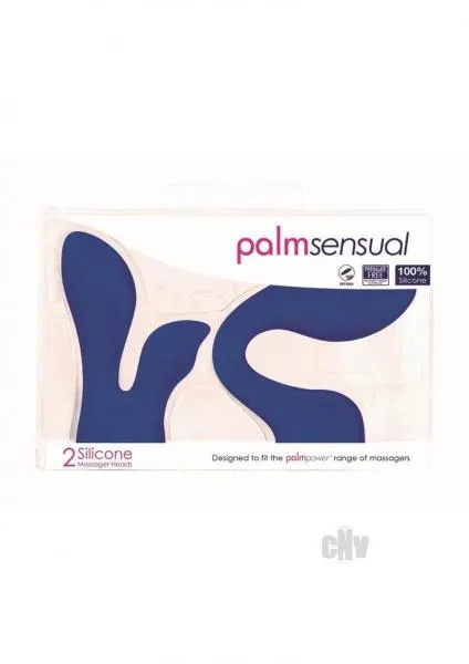 Palm Sensual Accessories 2pk Blue Seductucom Vibrators