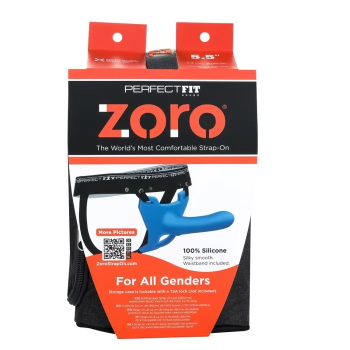 PerfectFit Zoro StrapOn 55in Blue Female Sex Toys