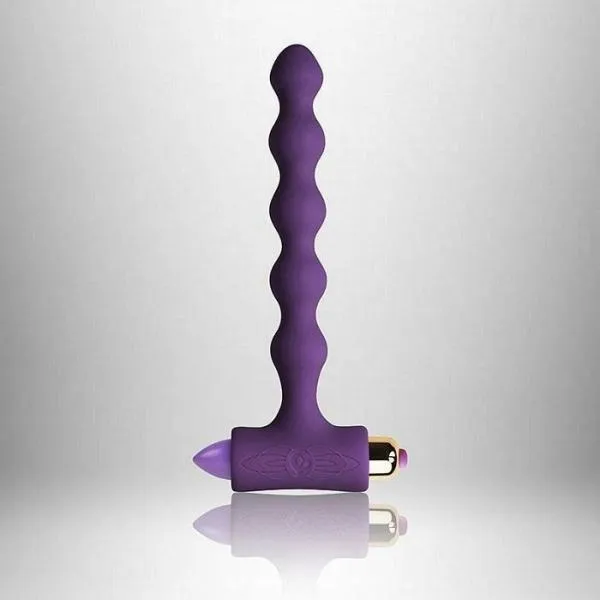 Petite Sensations Vibrators Petite Sensations Pearls 7 X Vibrating Beads Purple