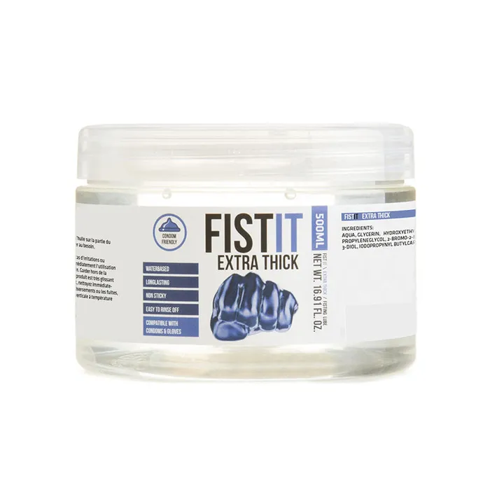 Pharmquests FistIt Extra Thick Thick Water Based Lubricant 500 ml Tub Shots Toys Male Sex Toys