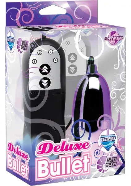 Pipedream Deluxe Bullet Waterproof 25 Inch Purple Vibrators