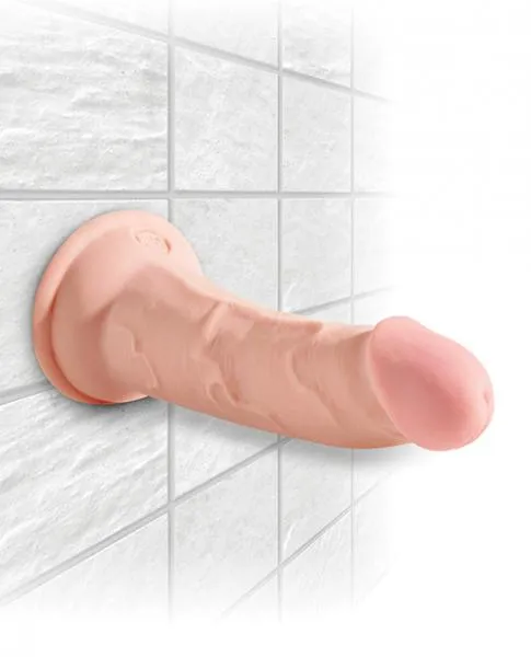 Pipedream Dildos King Cock Triple Density 5 Inches Dildo Beige