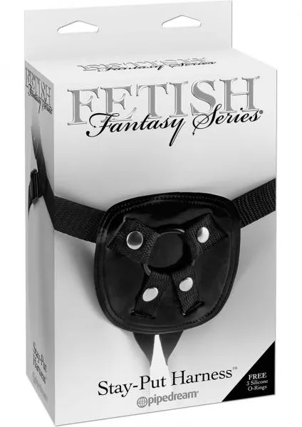 Pipedream Female Sex Toys Fetish Fantasy Stay Put Harness Black OS