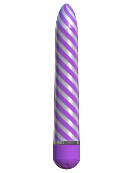 Pipedream Vibrators Classix Sweet Swirl Vibrator Purple