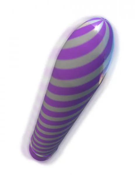 Pipedream Vibrators Classix Sweet Swirl Vibrator Purple