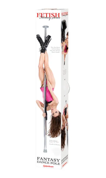 Pipedreams Couples Fetish Fantasy Series Fantasy Dance Pole Silver