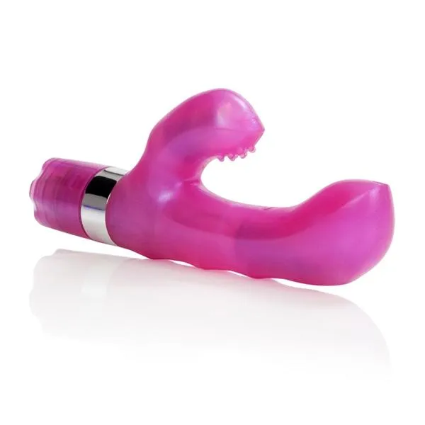 Platinum Edition Vibrators Platinum Edition G Kiss Dual Motor Vibe Pink 4 Inch