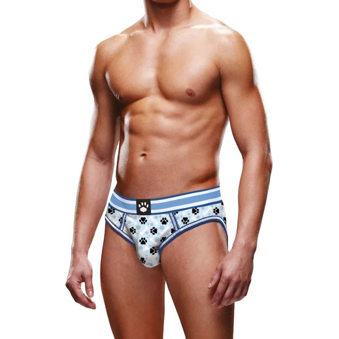 Prowler Vibrators Prowler Blue Paw Open Back Brief