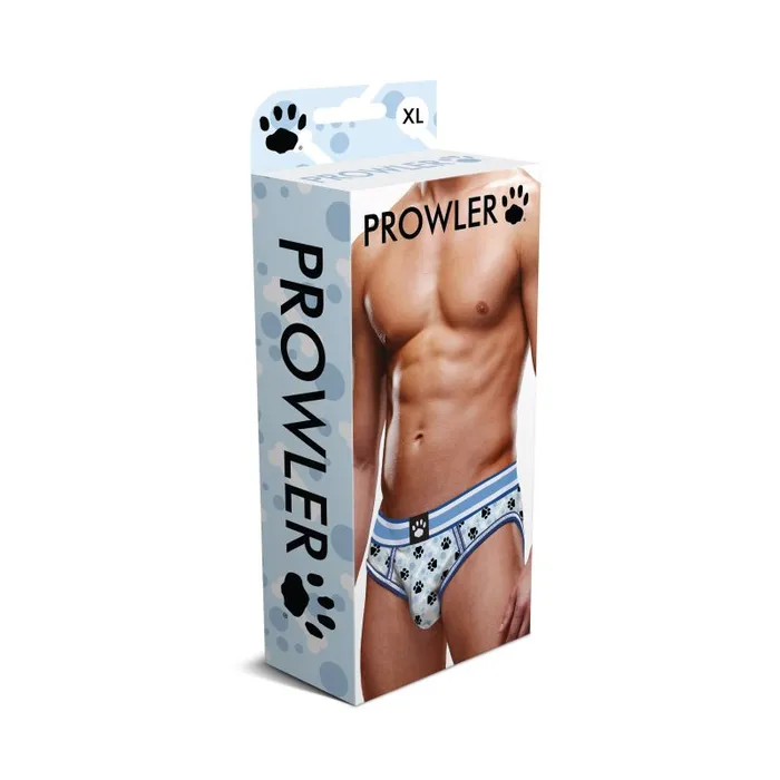 Prowler Vibrators Prowler Blue Paw Open Back Brief