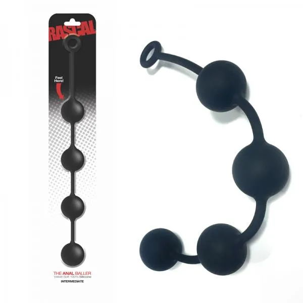 Rascal Rascal Toys The Anal Baller Intermediate Black Anal Rascal Rascal Toys The Anal Baller Intermediate Black Anal