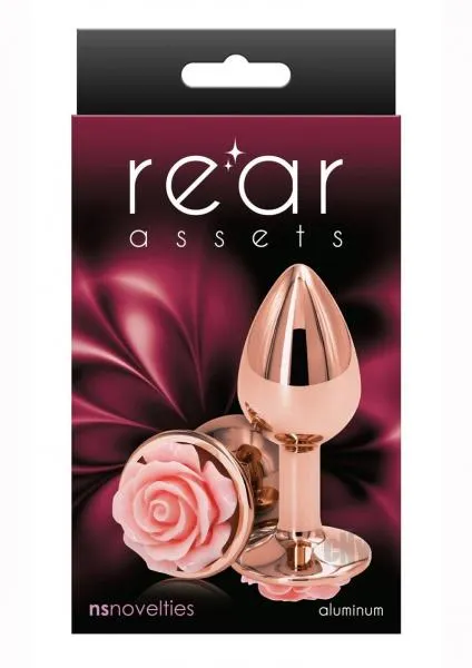 Rear Assets Rose Small Pink NS Novelties Vibrators