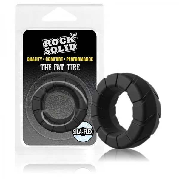 Rock Solid Silaflex Fat Tire Black Rock Solid Anal