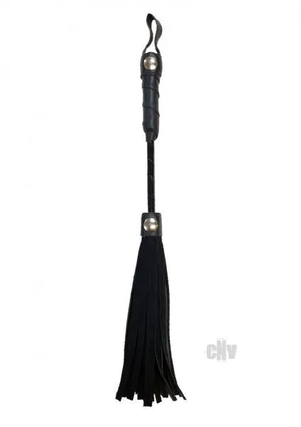 Rouge Garments Dildos Rouge Mini Flogger 1023 Inches Black