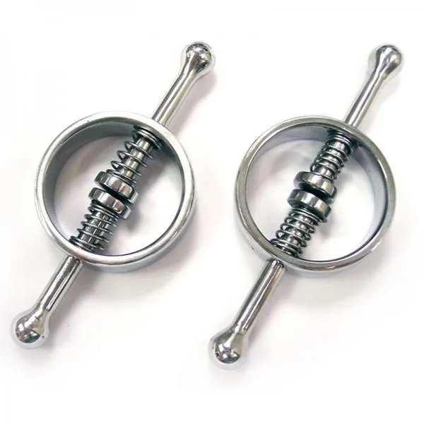 Rouge Nipple Clamps Stainless Steel Rouge Dildos