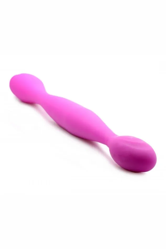 Sd Female Sex Toys Double Thump 7x Rechargeable Silicone Double Dildo