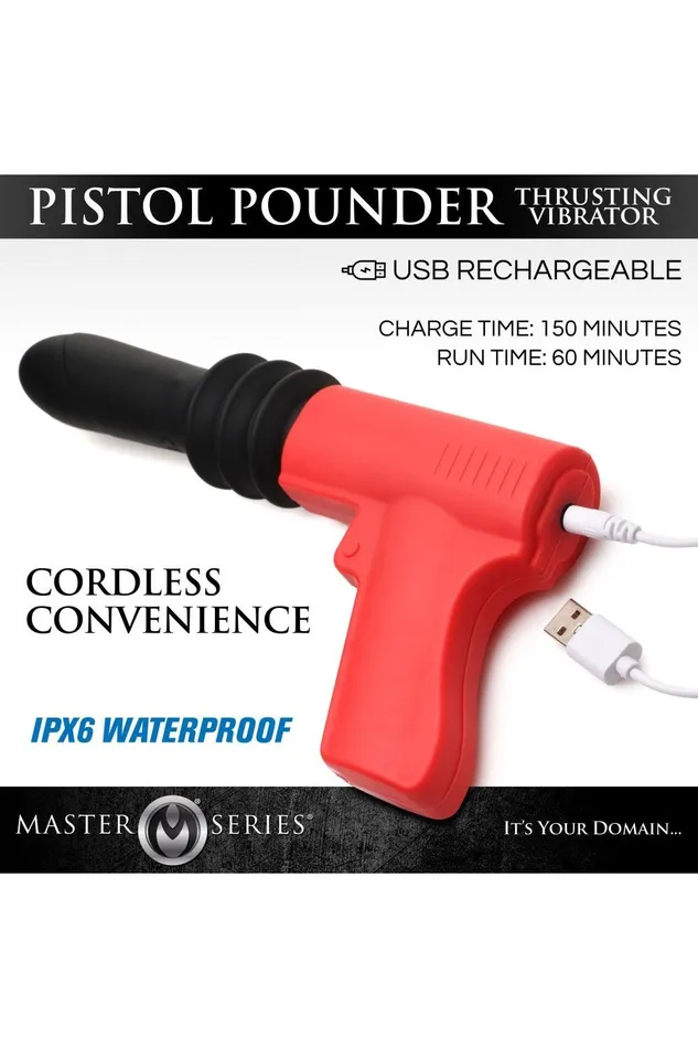 Sd Vibrators Pistola Pounder Thrusting Vibrator