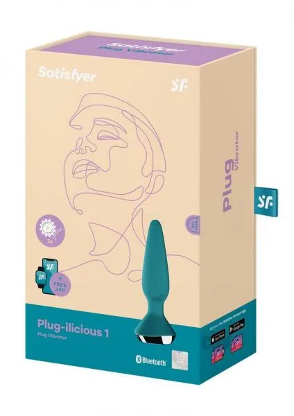 Seductucom Anal Satisfyer Plug Ilicious 1 Petrol