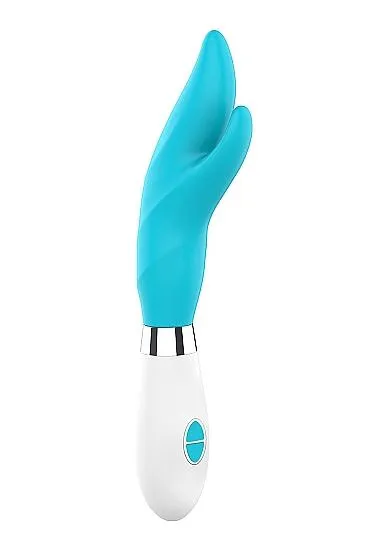 Seductucom Athos Ultra Soft Silicone 10 Speeds Turquoise Female Sex Toys