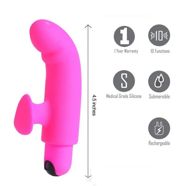 Seductucom Female Sex Toys Sadie Rechargeable Silicone Finger Vibe