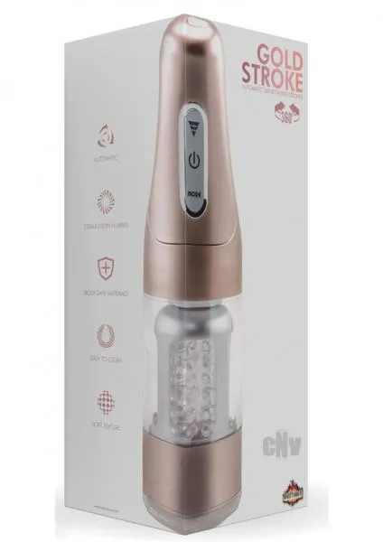 Seductucom Gold Stroke Vibrators