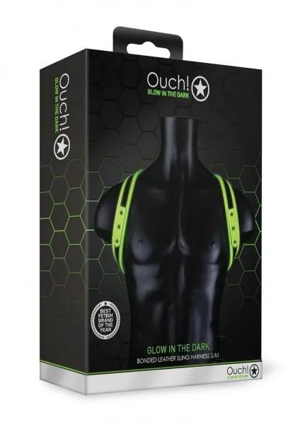 Seductucom Ouch Sling Harness Gitd SM Female Sex Toys