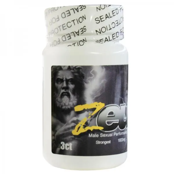 Seductucom Zeus Male Supplement Bottle 3 Male Sex Toys