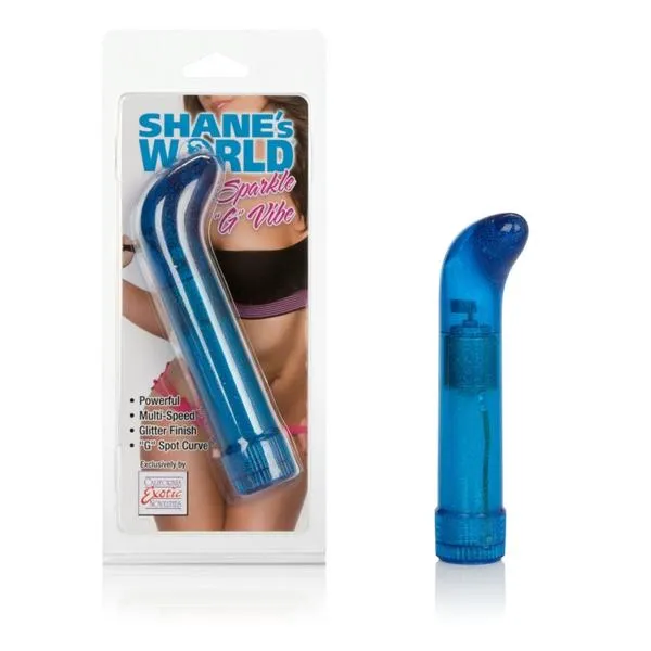 Shanes World Vibrators Shanes World Sparkle G Vibe Blue