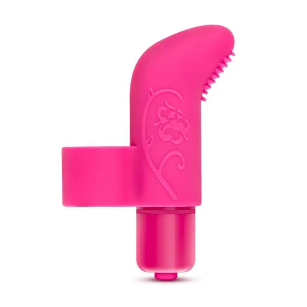 Sherry Finger Vibe 7 Function Raspberry Pink Exposed Bullet Collection Vibrators