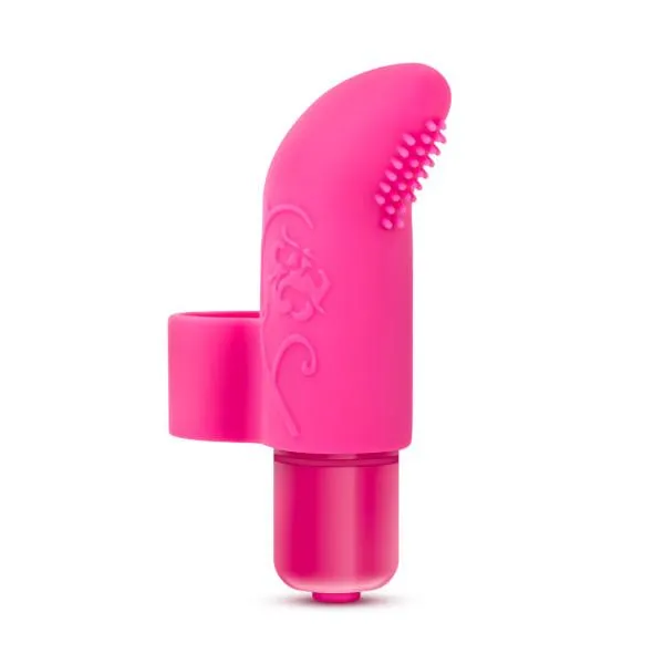 Sherry Finger Vibe 7 Function Raspberry Pink Exposed Bullet Collection Vibrators