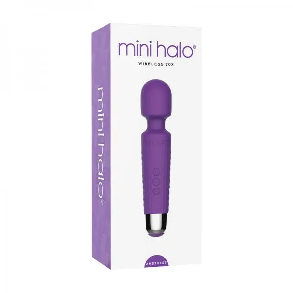 Shibari Female Sex Toys Mini Halo Amethyst Wand Rechargeable