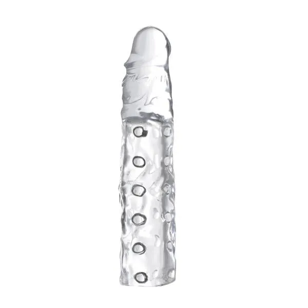 Size Matters Male Sex Toys 3 Inches Clear Enhancer Sleeve Penis Extension