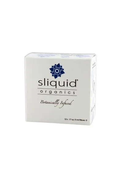 Sliquid Organics Lube Cube 12 Sample Packs Sliquid Female Sex Toys