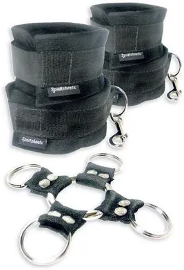 Sportsheets Male Sex Toys 5 Piece Hog Tie And Cuff Set