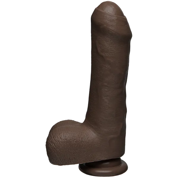 The D Female Sex Toys The D Uncut D 7 With Balls Firmskyn Brown