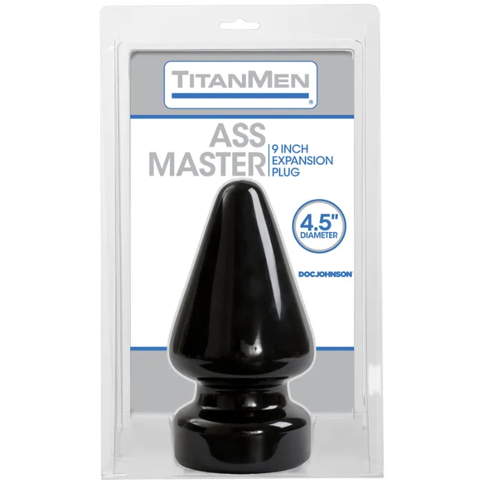 TitanMen Ass Master 45 Black Doc Johnson Anal