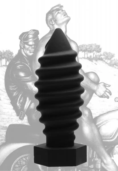 Tom of Finland Anal Tom Of Finland Screw U Anal Plug Black