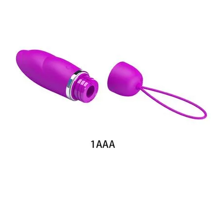 Vibrating Love Egg Edwina Purple Pretty Love Vibrators