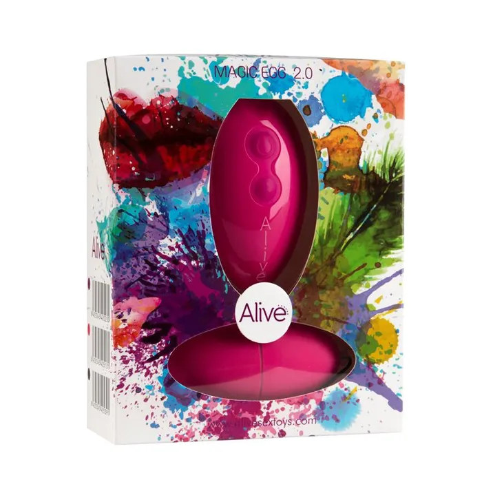 Vibrators Adrien Lastic Alive Magic Egg 30 Ovetto Vibrante Rosa