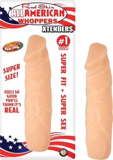 Vibrators All American Whoppers Xtenders 1 Beige Nasstoys