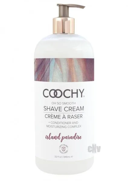 Vibrators Coochy Coochy Shave Cream Island Paradise 32 Oz