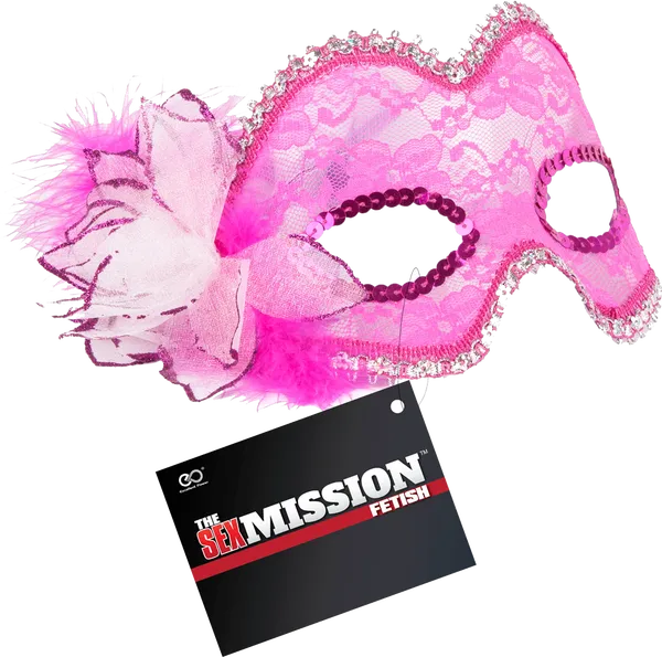 Vibrators Excellent Power Masquerade Masks Pink