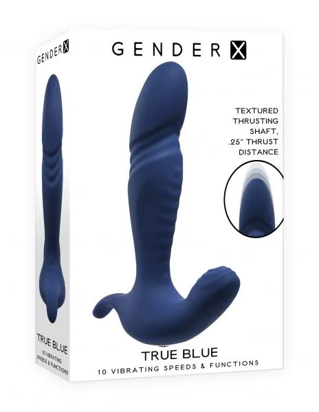 Vibrators Gender X True Blue Seductucom