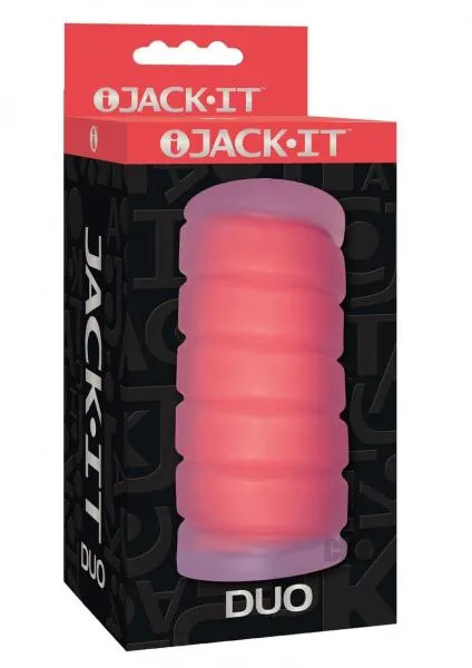 Vibrators Icon Brands Jack It Duo Cherry