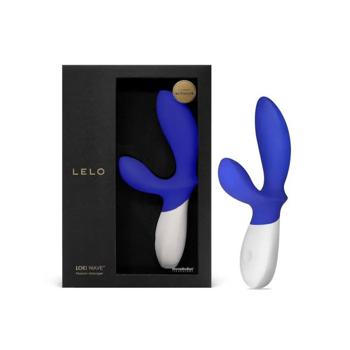 Vibrators Lelo Vibratore Prostatico LOKI Wave Blu Lelo