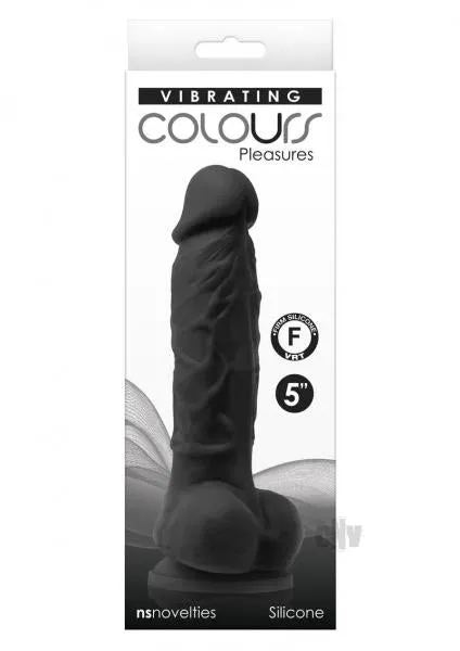 Vibrators NS Novelties Colours Pleasures Dildo Vibe 5 Black