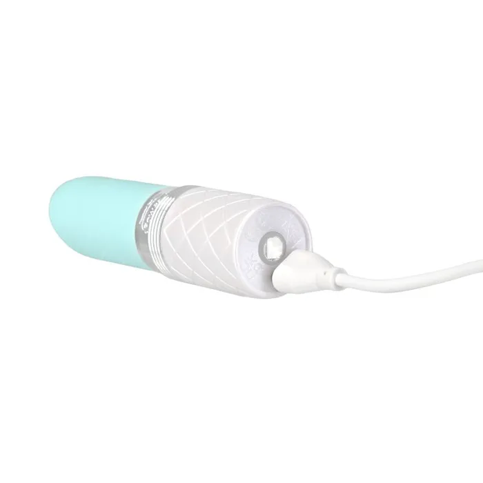 Vibrators Pillow Talk Lusty Flickering Massager Teal Pillow Talk