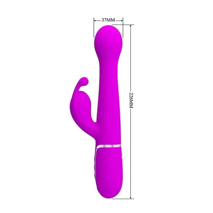 Vibrators Pretty Love 3in1 MultiFunction Vibrator Dejon Multiple Colours